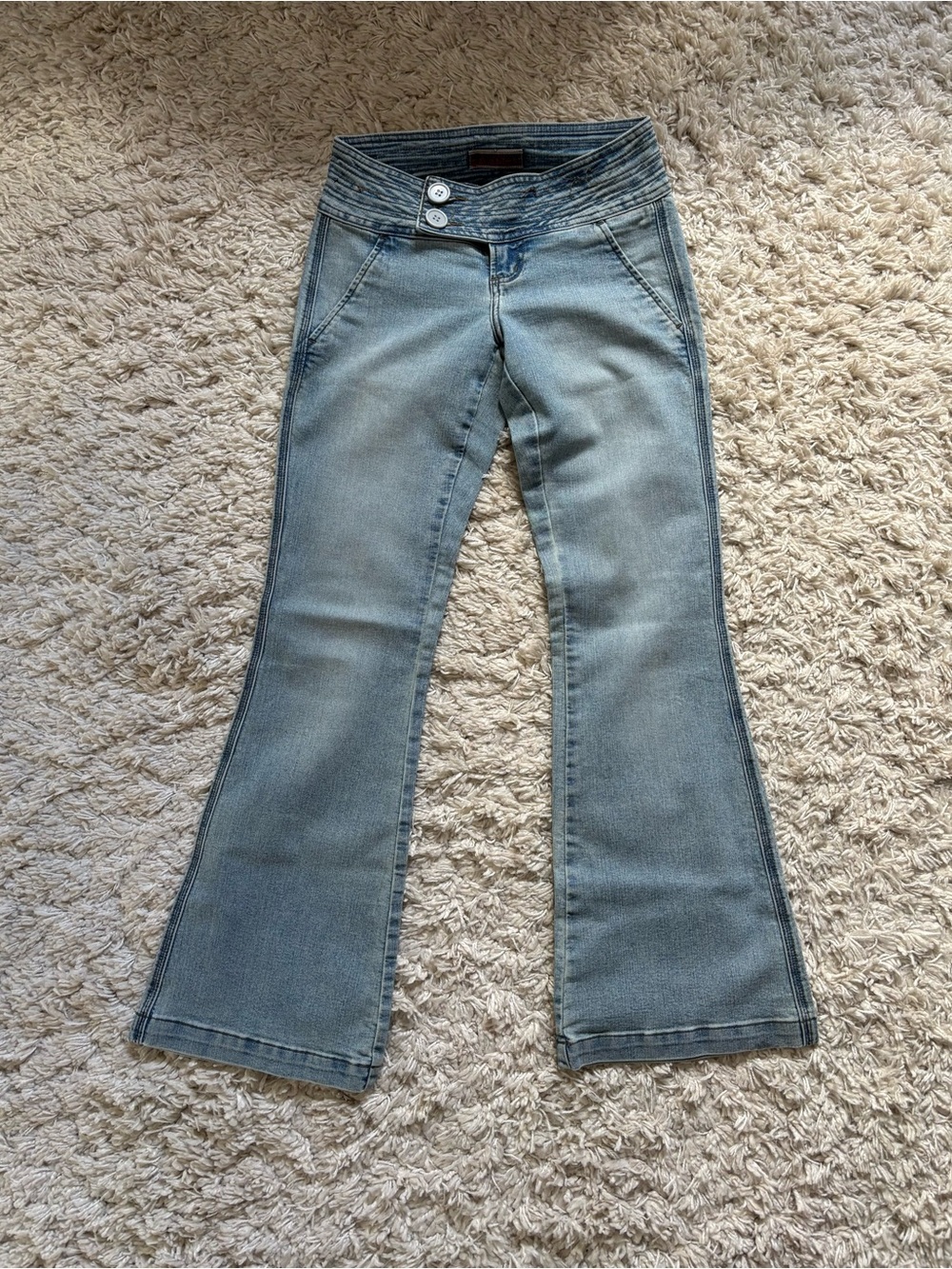 Light Blue Flare Jeans